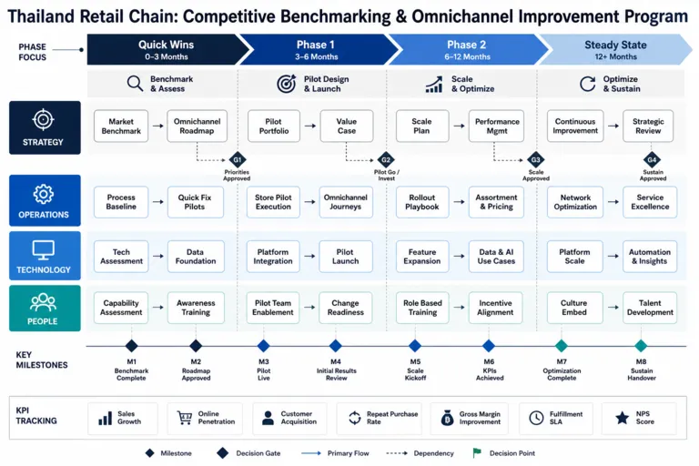 Roadmap — Ahead of the Curve: Gaining a Competitive Edge in Thailand’s Retail Industry