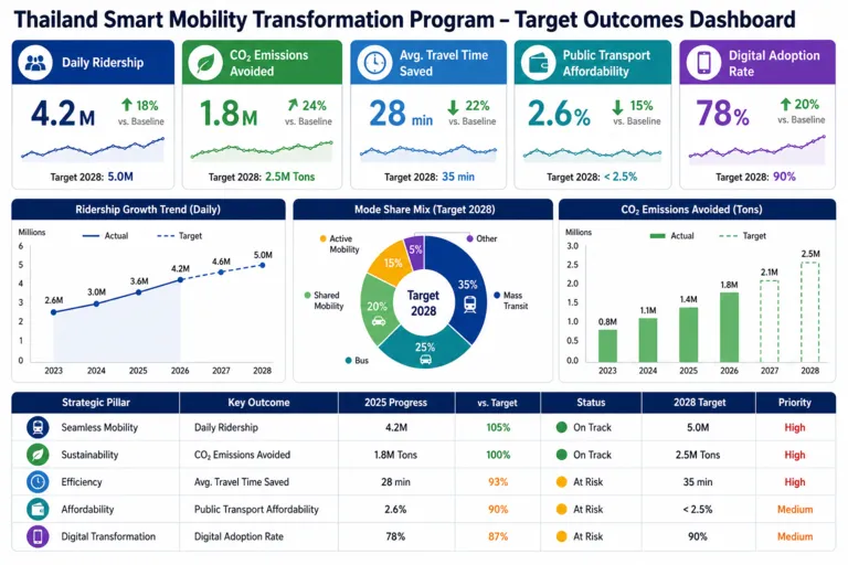 Dashboard — Mobility Reimagined: Shaping the Future of Transport in Thailand