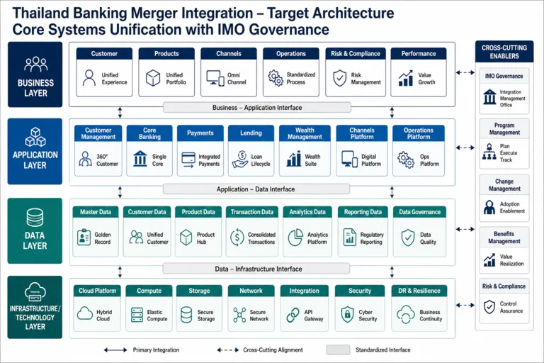 Architecture — Seamless Synergy: Orchestrating a Landmark Merger in Thailand’s Banking Industry