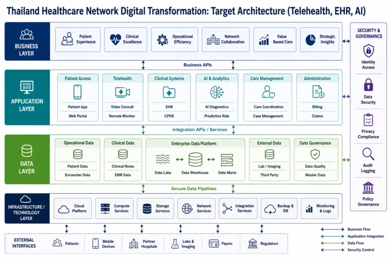 Architecture — Digital Healing: Transforming Thailand’s Healthcare System Through Technology