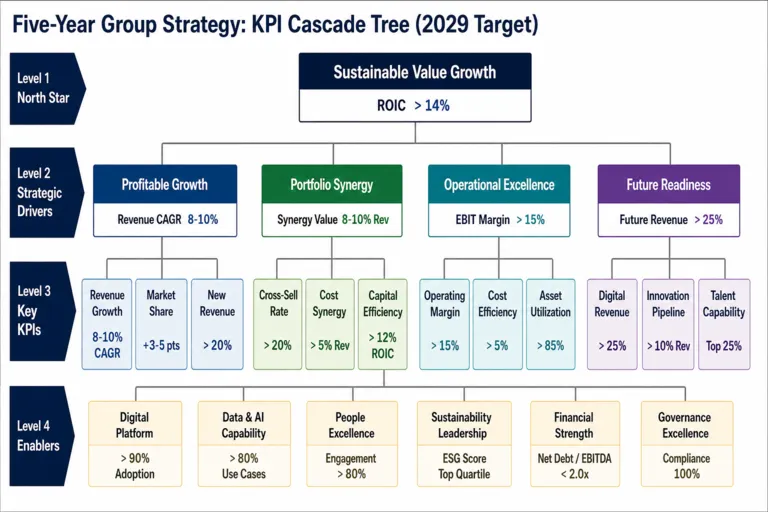 Kpi — Vision to Reality: Crafting a Transformative Strategic Plan for a Thai Conglomerate