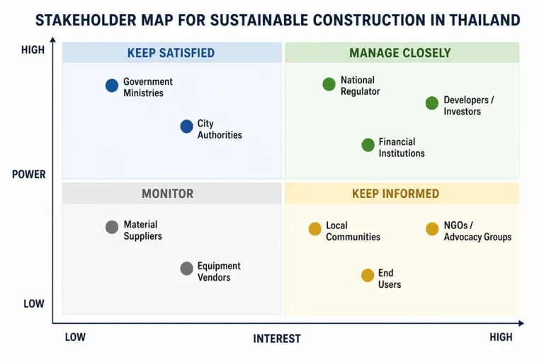 Stakeholder — Rising High: Sustainable Construction Revolution in Thailand’s Urban Landscape