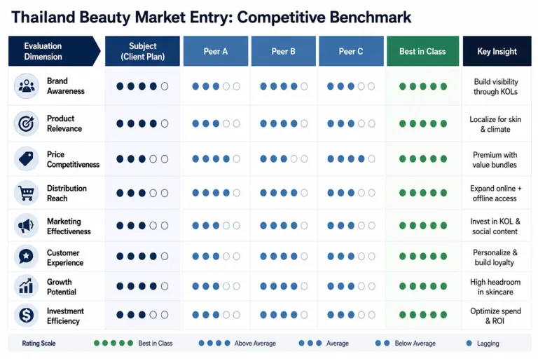 Benchmark — Insights Unlocked: Guiding Market Success in Thailand through Consumer Research