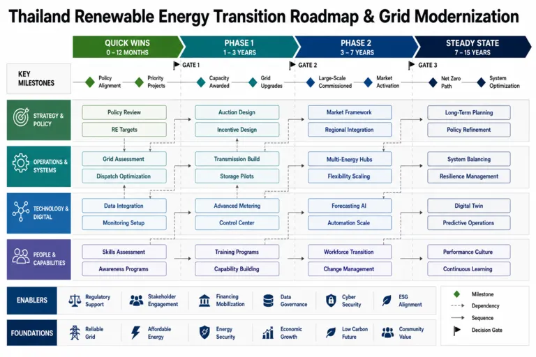 Roadmap — Green Power: Pioneering Renewable Energy Initiatives in Thailand