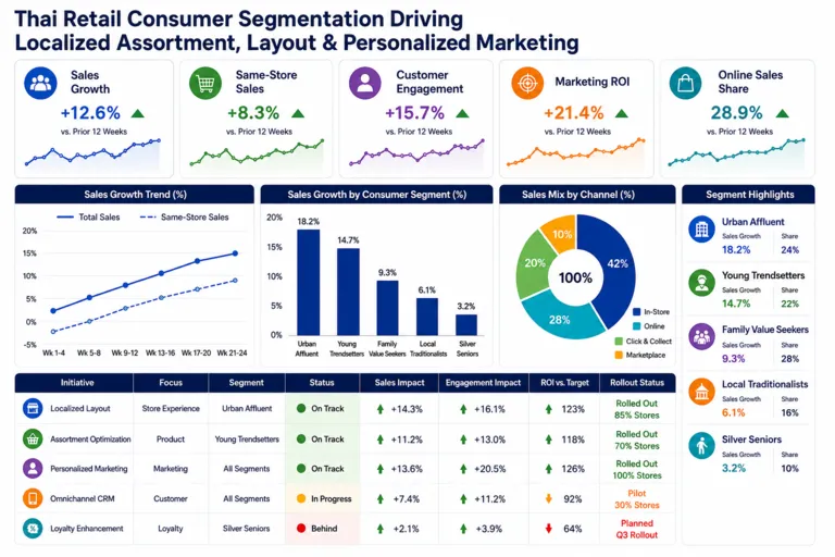 Dashboard — Decoding the Consumer: Transforming a Thai Retail Strategy with Behavioral Insights