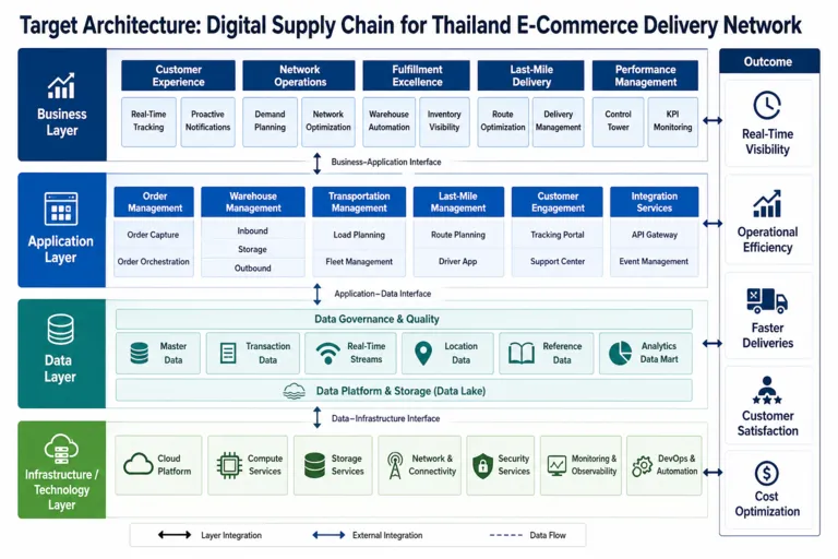 Architecture — Seamless Delivery: Digitally Transforming Thailand’s E-Commerce Supply Chain